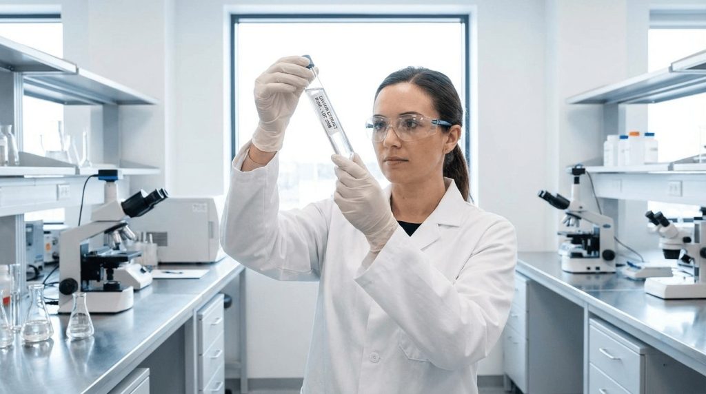 فرآیند استخراج عصاره هیدرولیز شده خاویار برای پوست در آزمایشگاه