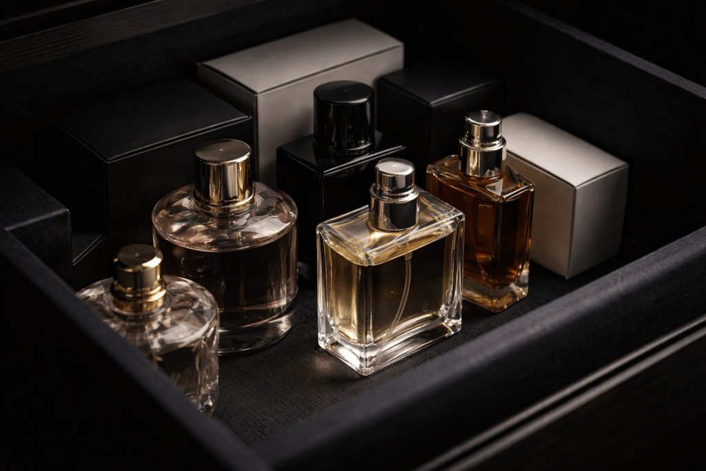 بهترین مکان برای نگهداری عطر دور از نور و گرما