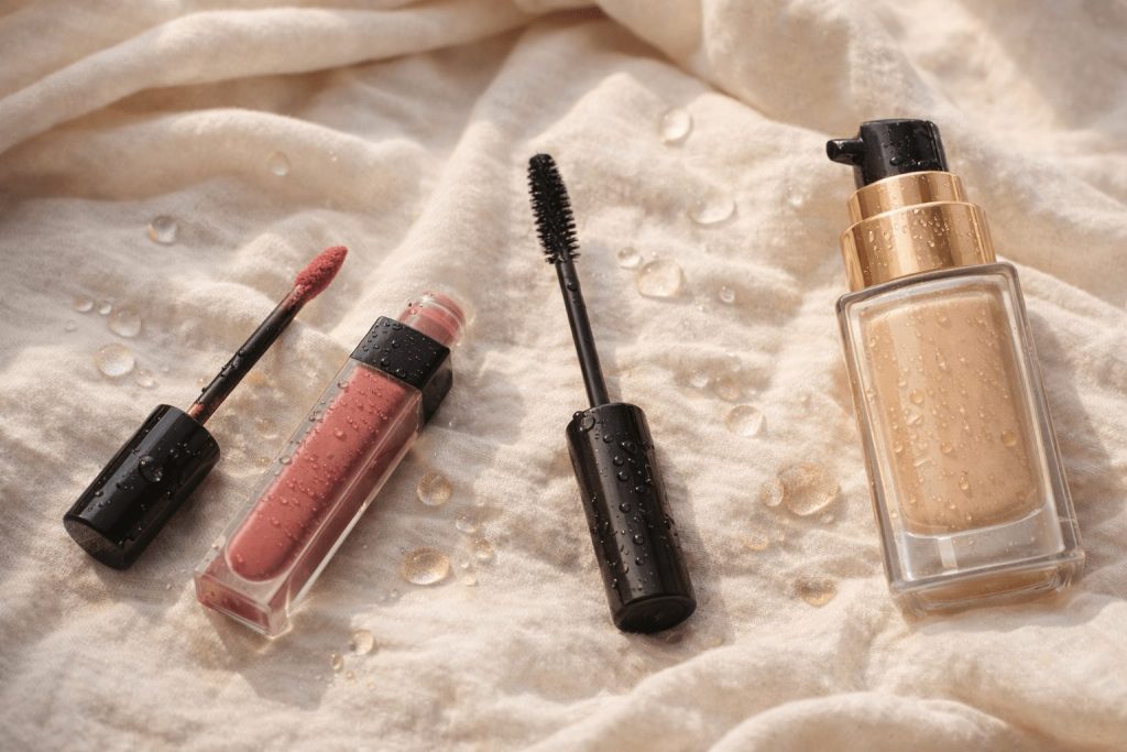 محصولات آرایشی حاوی PFAS مانند ریمل ضدآب و رژلب بادوام
